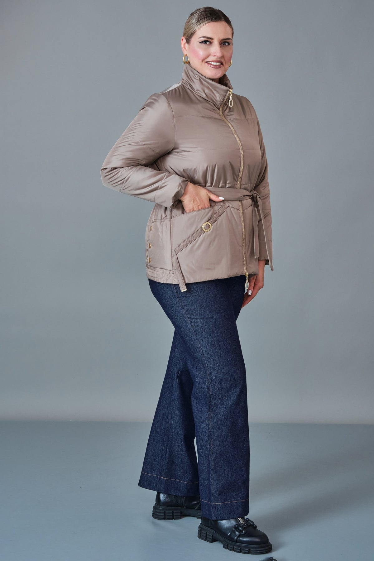 To-See - Plus Size Coat (VVL27K234067XL)