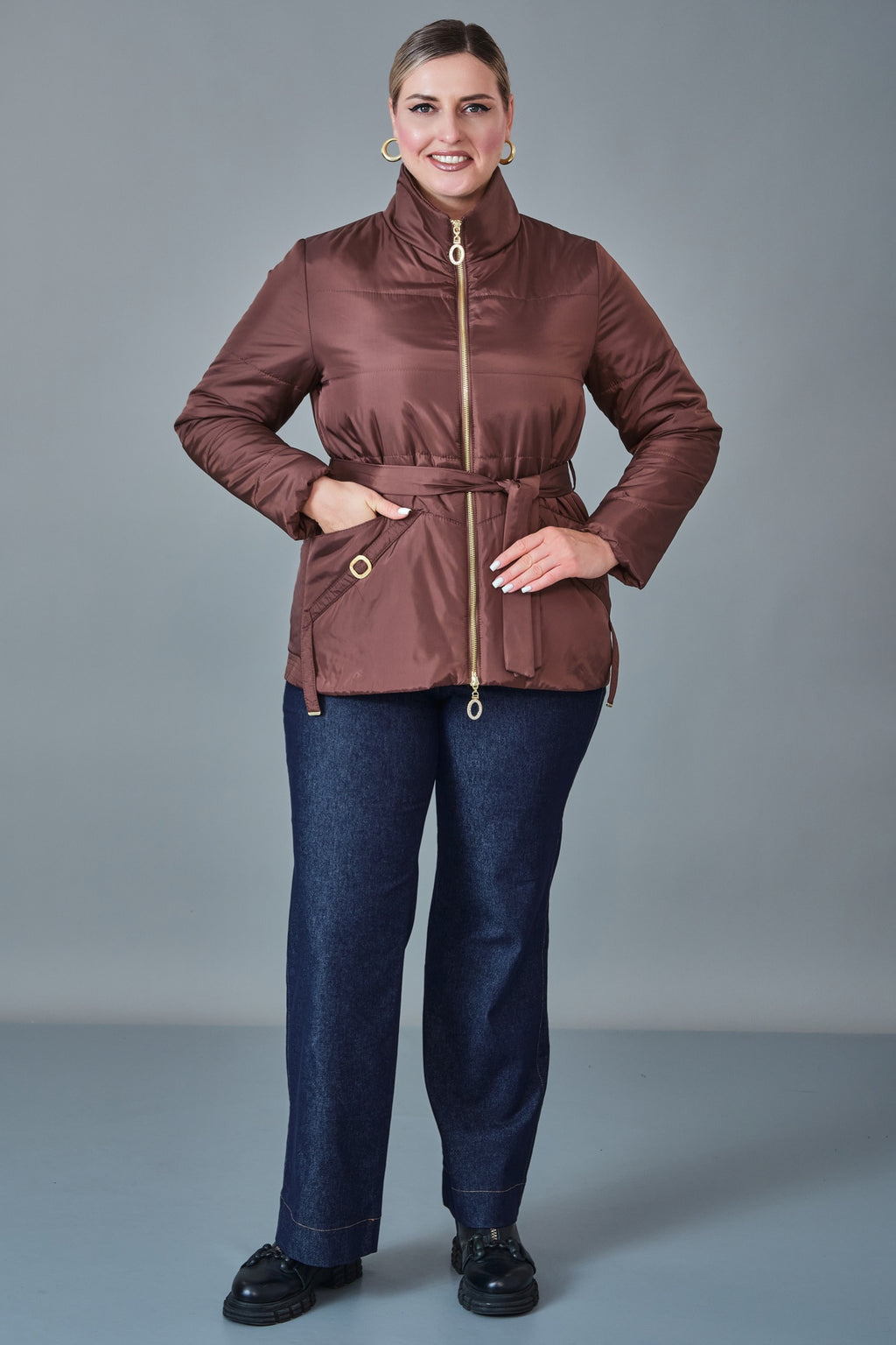 To-See - Plus Size Coat (VVL27K234067XL)