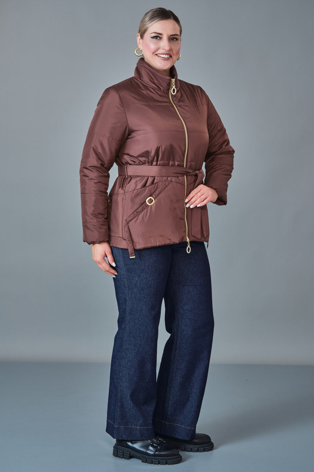 To-See - Plus Size Coat (VVL27K234067XL)