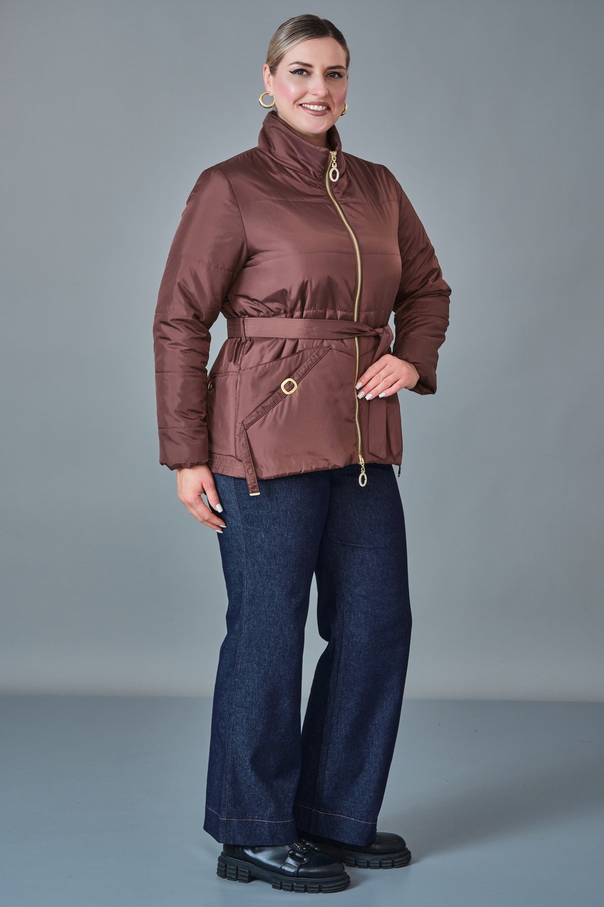 To-See - Plus Size Coat (VVL27K234067XL)