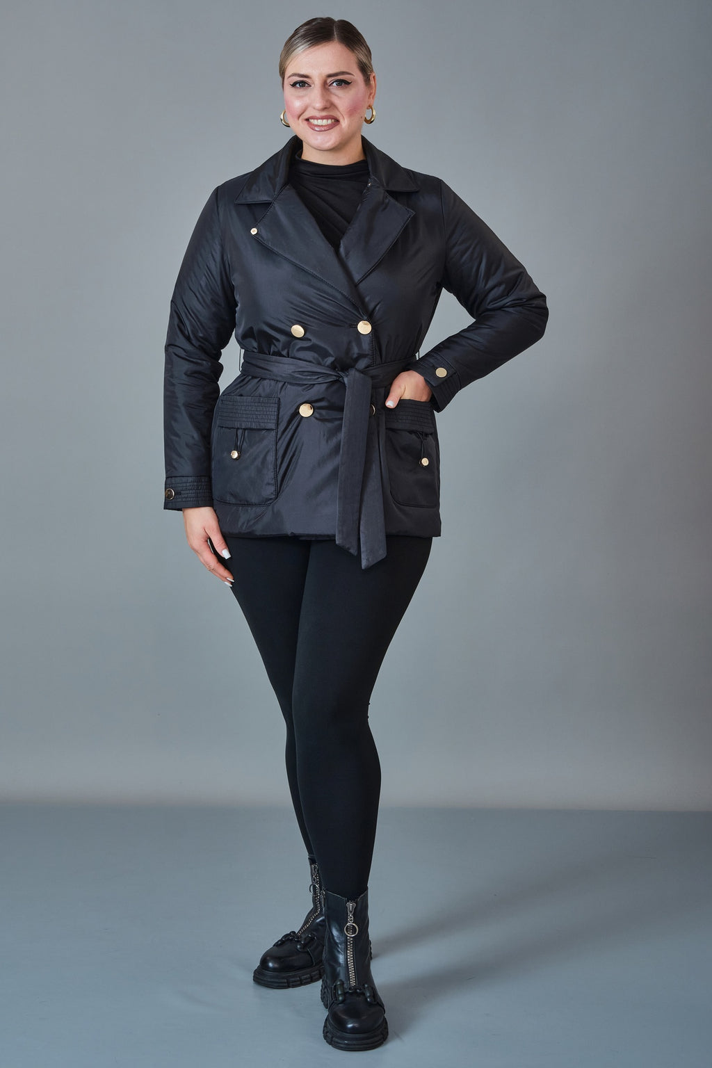 To-See - Plus Size Coat (VVL27K4363XL)