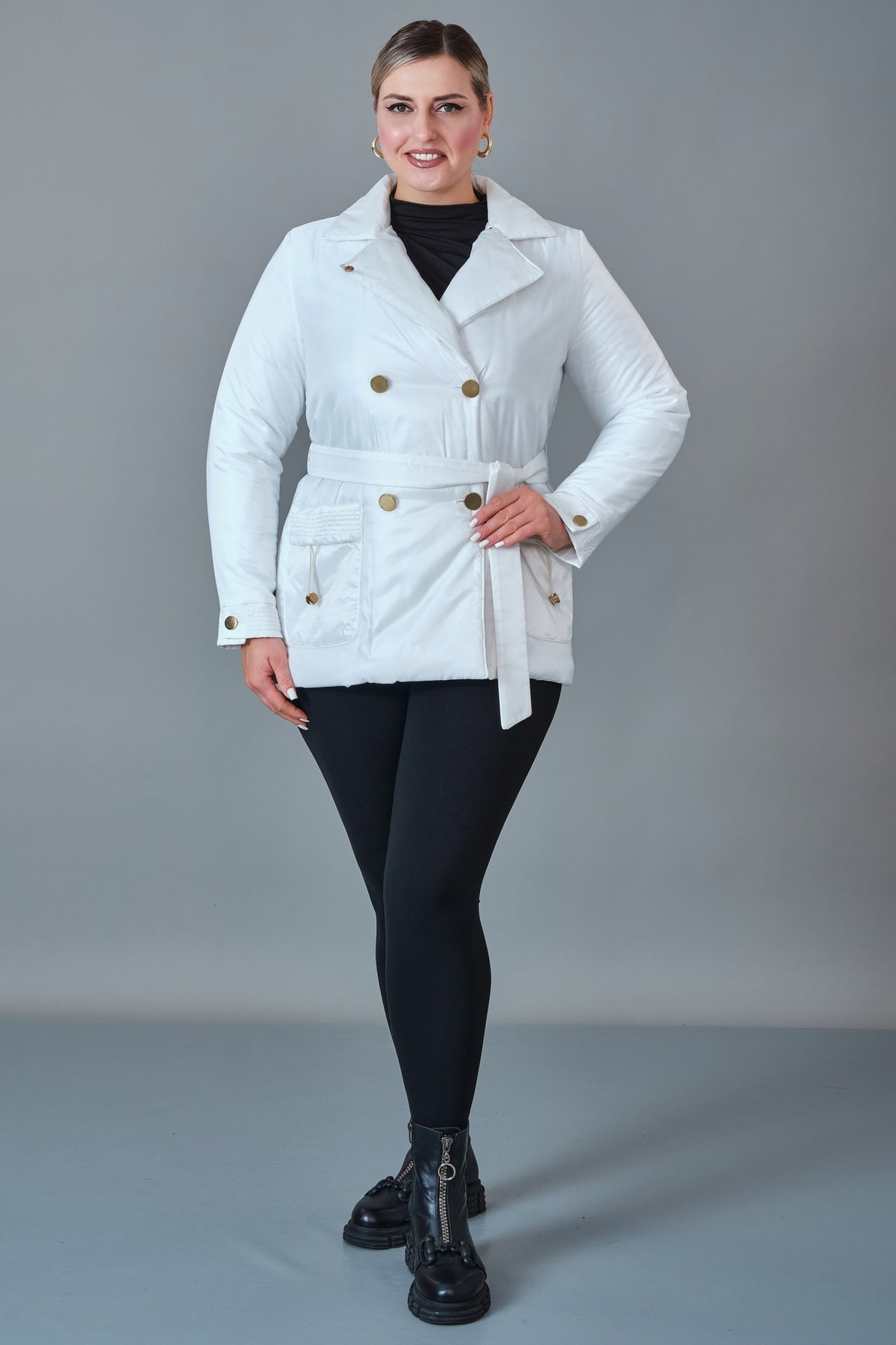 To-See - Plus Size Coat (VVL27K4363XL)