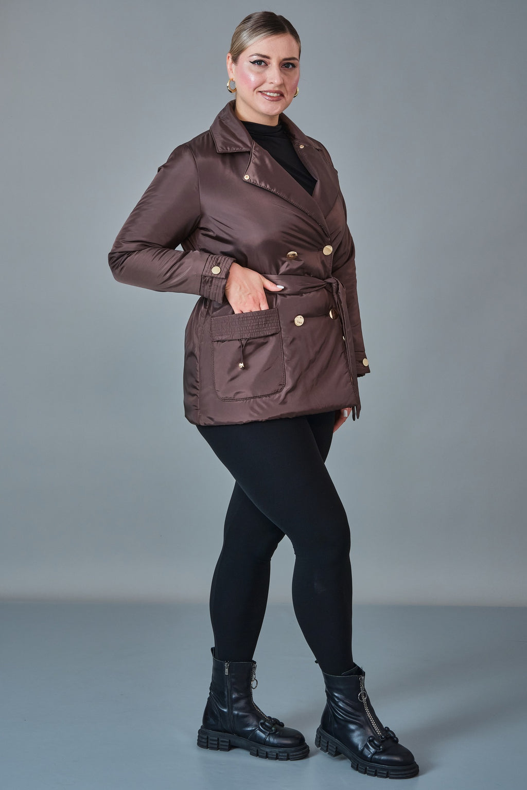 To-See - Plus Size Coat (VVL27K4363XL)