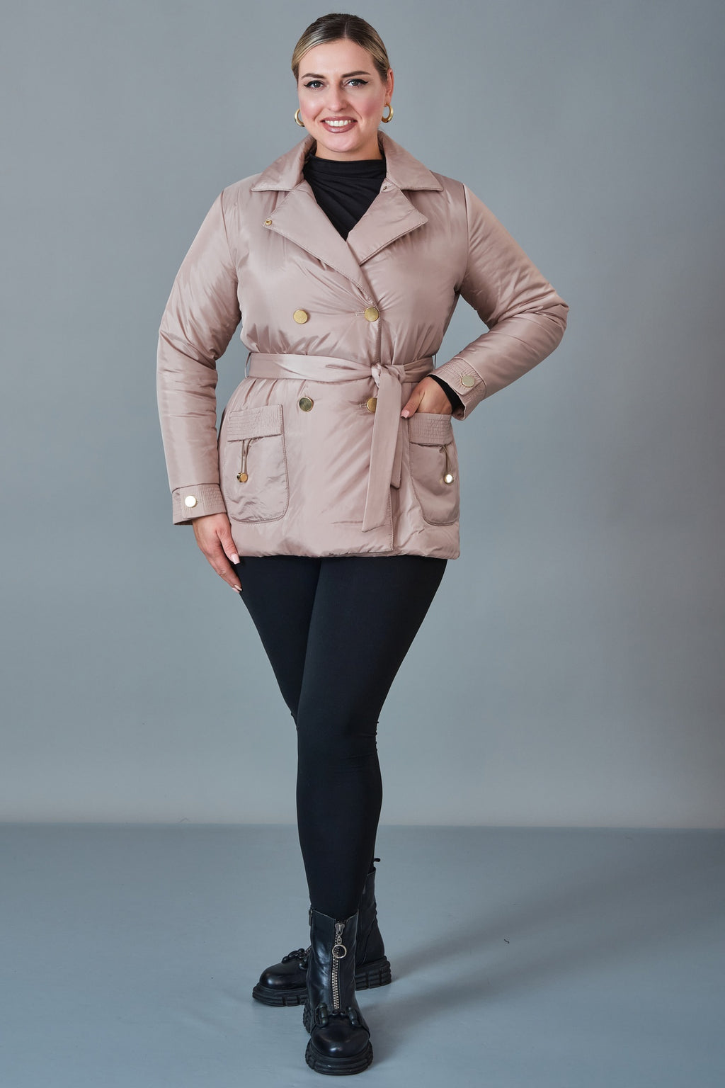 To-See - Plus Size Coat (VVL27K4363XL)