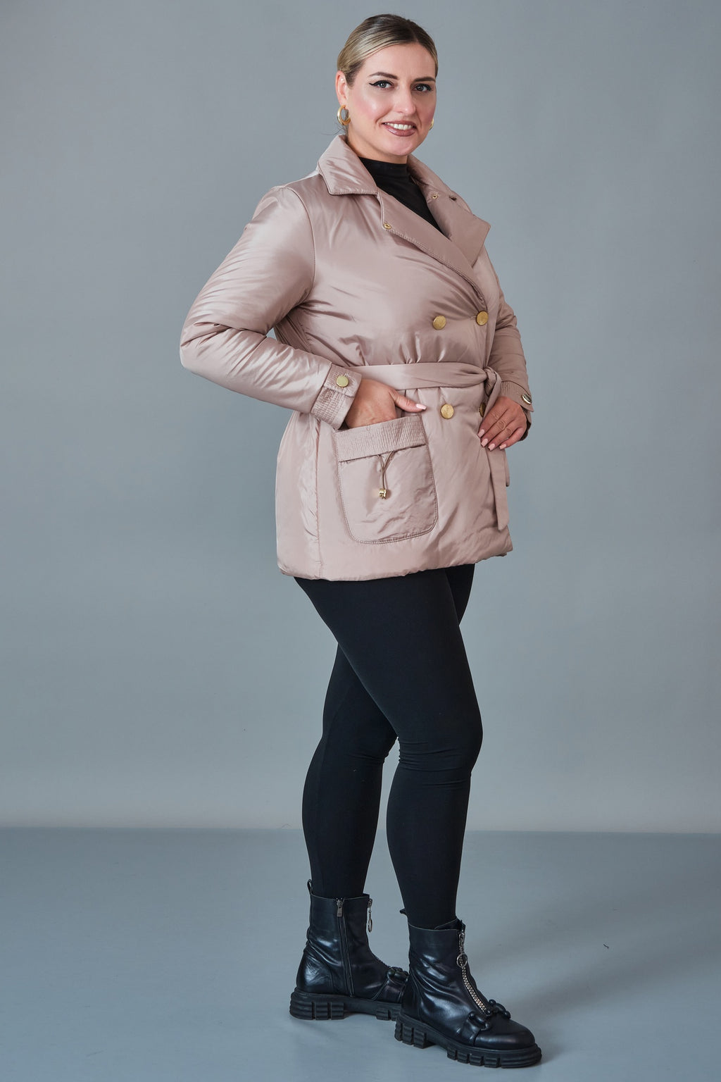 To-See - Plus Size Coat (VVL27K4363XL)