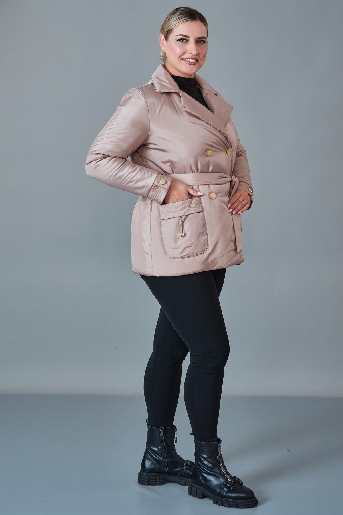 To-See - Plus Size Coat (VVL27K4363XL)