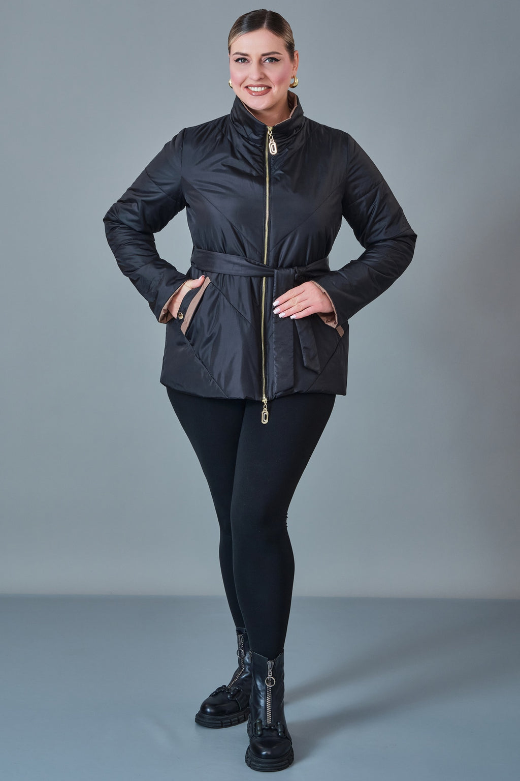 To-See - Plus Size Coat (VVL27K4421XL)