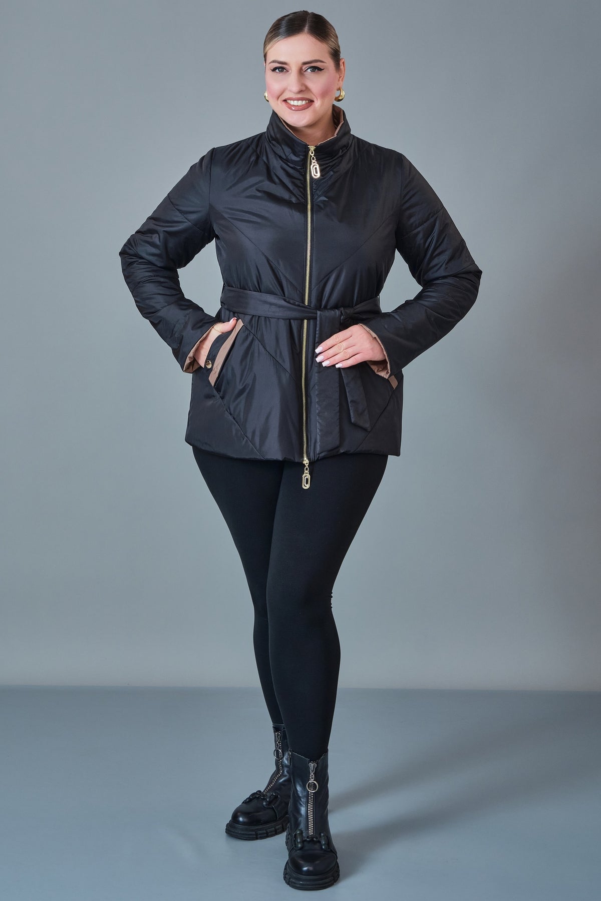 To-See - Plus Size Coat (VVL27K4421XL)