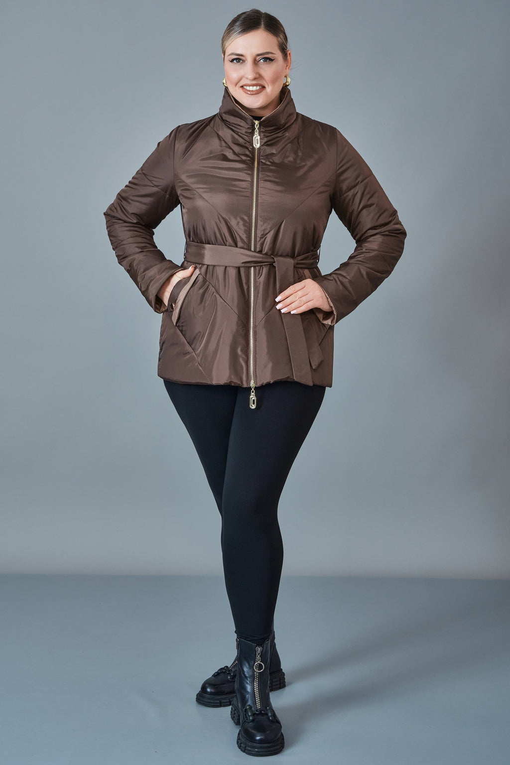 To-See - Plus Size Coat (VVL27K4421XL)