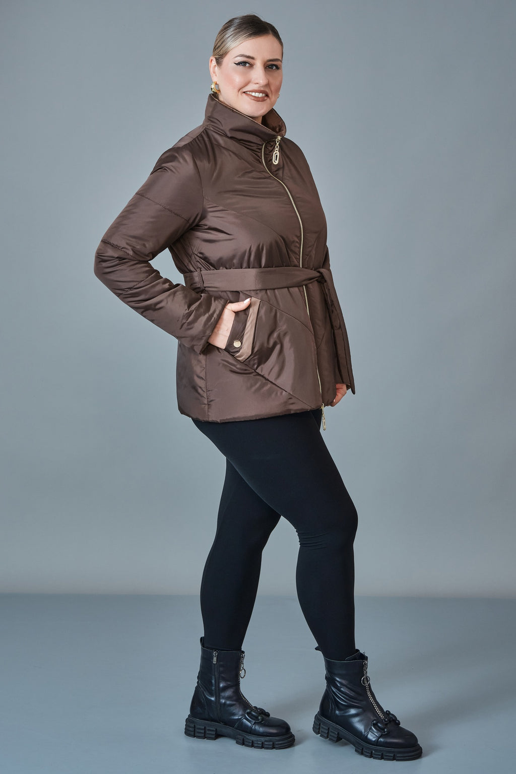 To-See - Plus Size Coat (VVL27K4421XL)