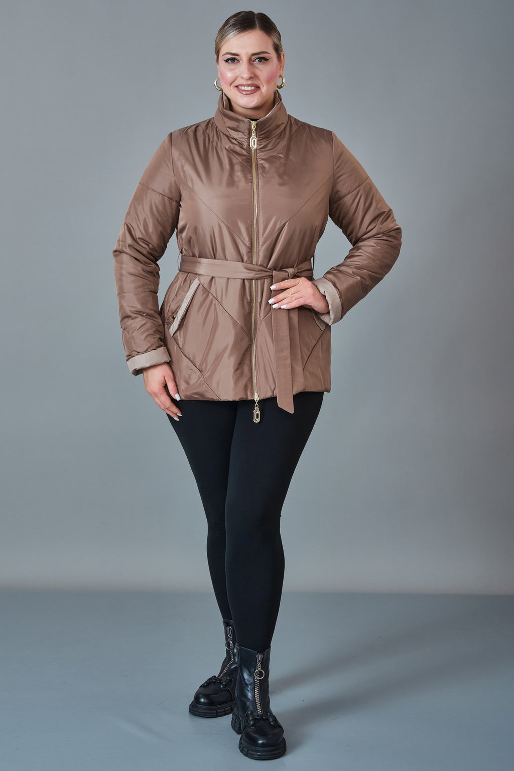 To-See - Plus Size Coat (VVL27K4421XL)