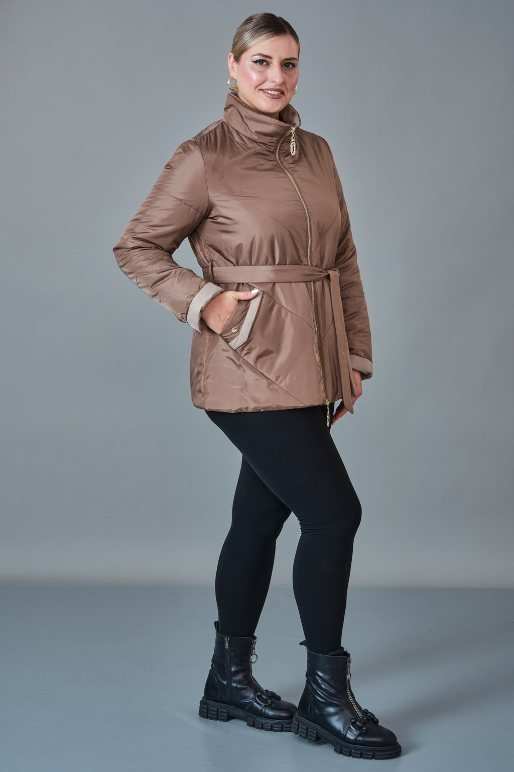 To-See - Plus Size Coat (VVL27K4421XL)
