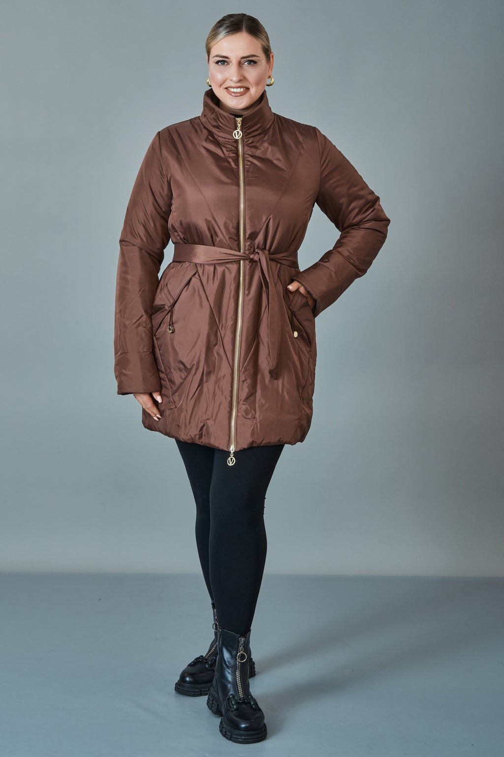To-See - Plus Size Coat (VVL27K4419XL)