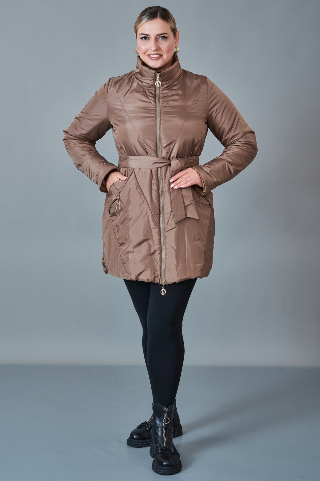To-See - Plus Size Coat (VVL27K4419XL)