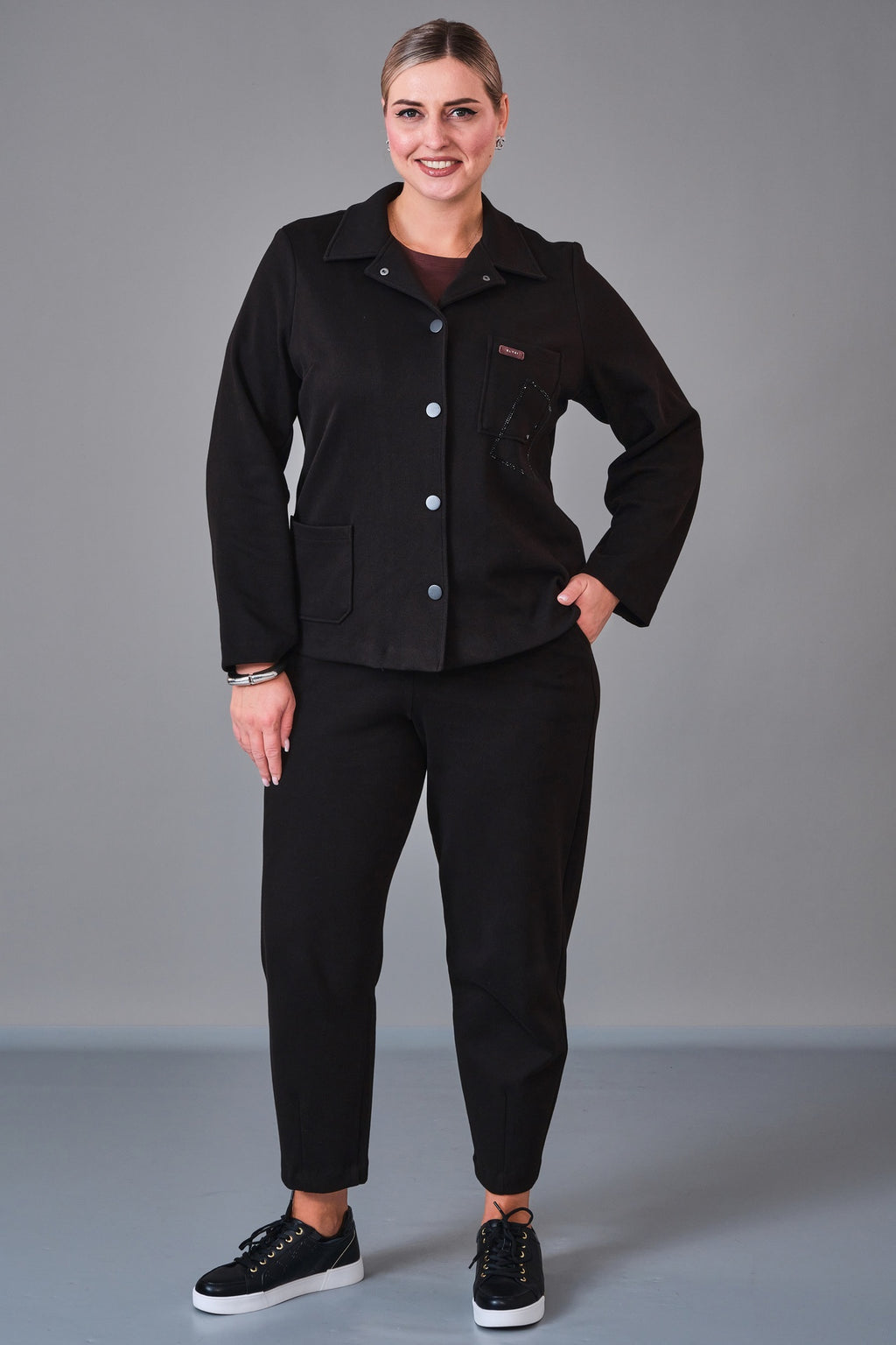 Elitline - Plus Size Suit (ELT27K7-38-4083) - 8690200221477
