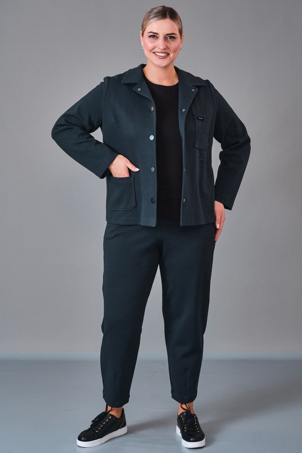 Elitline - Plus Size Suit (ELT27K7-38-4083) - 8690200221491