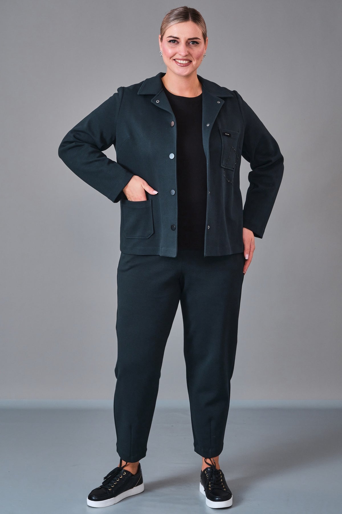Elitline - Plus Size Suit (ELT27K7-38-4083) - 8690200221491