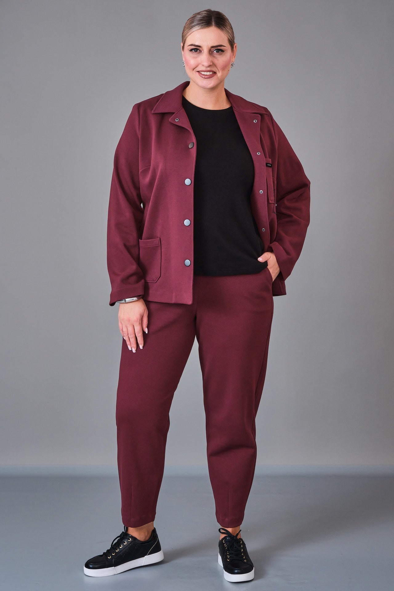 Elitline - Plus Size Suit (ELT27K7-38-4083) - 8690200221507