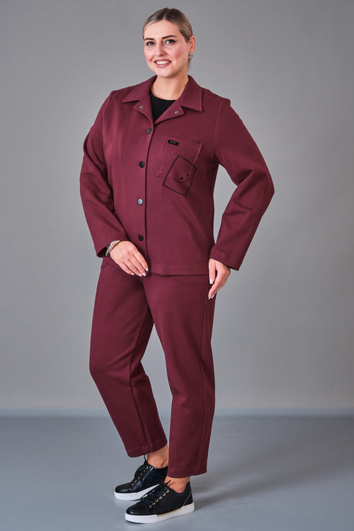 Elitline - Plus Size Suit (ELT27K7-38-4083) - 8690200221507
