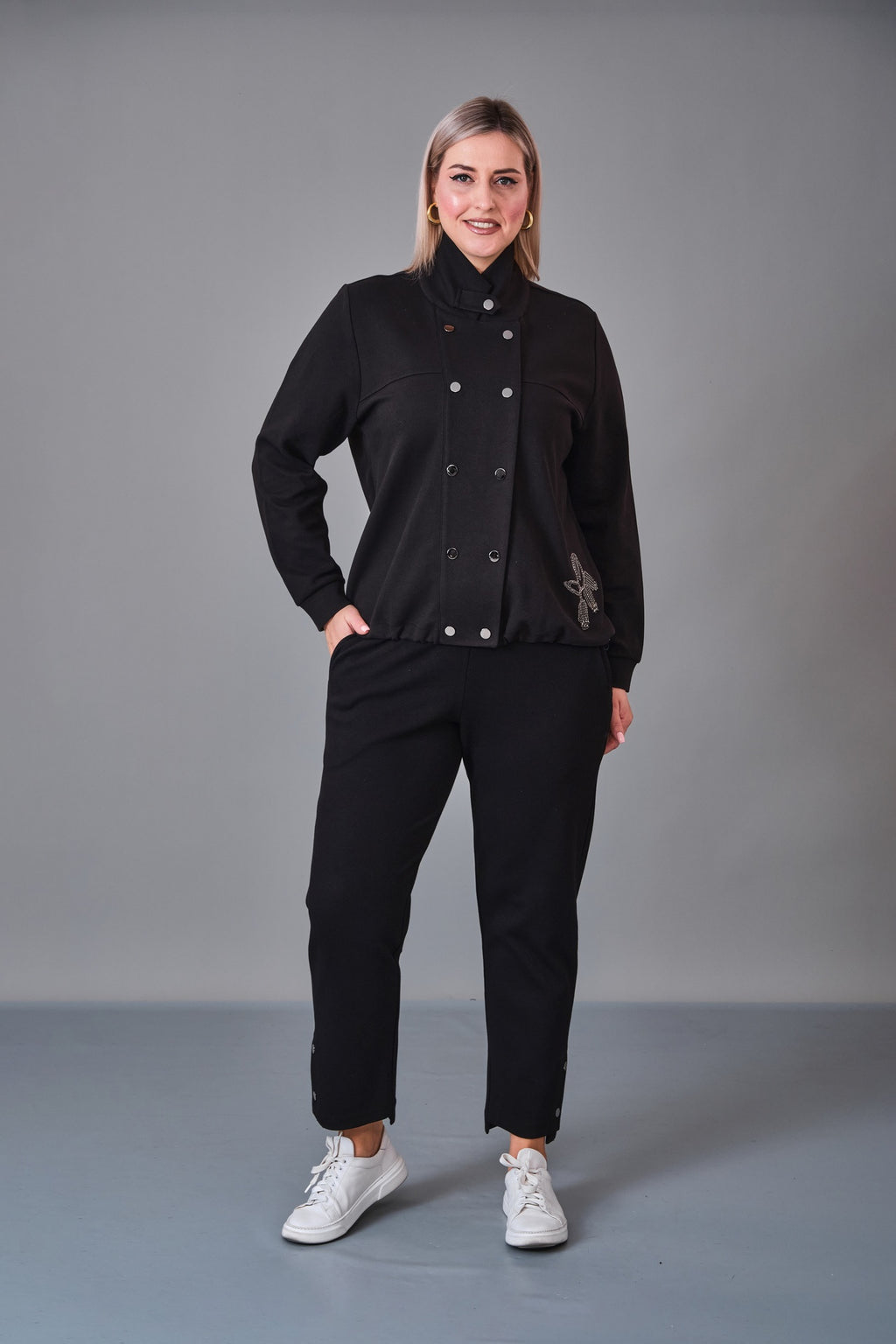 Xlife - Plus Size Jacket (XLF27K8069) - 8690200221620