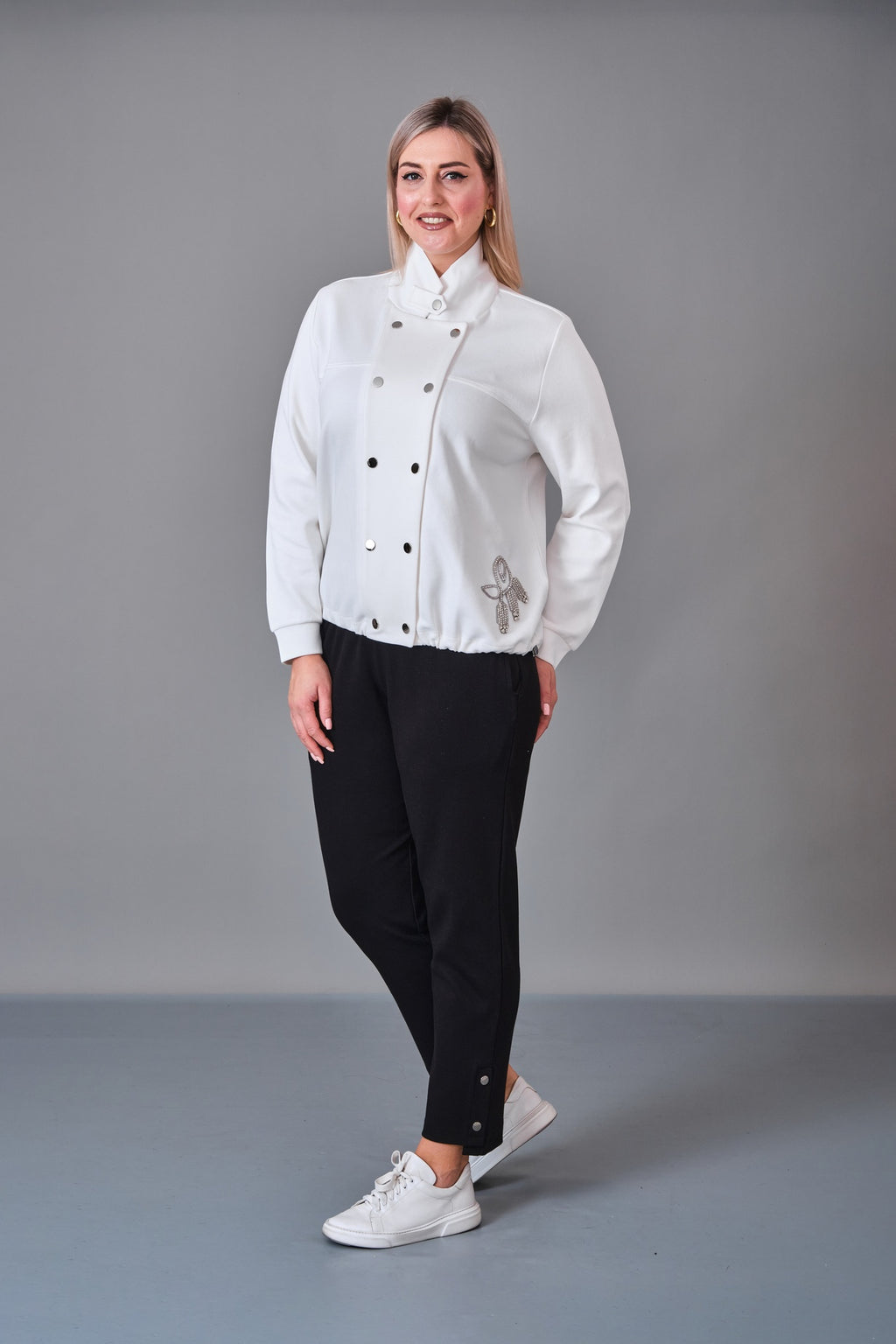 Xlife - Plus Size Jacket (XLF27K8069) - 8690200221637