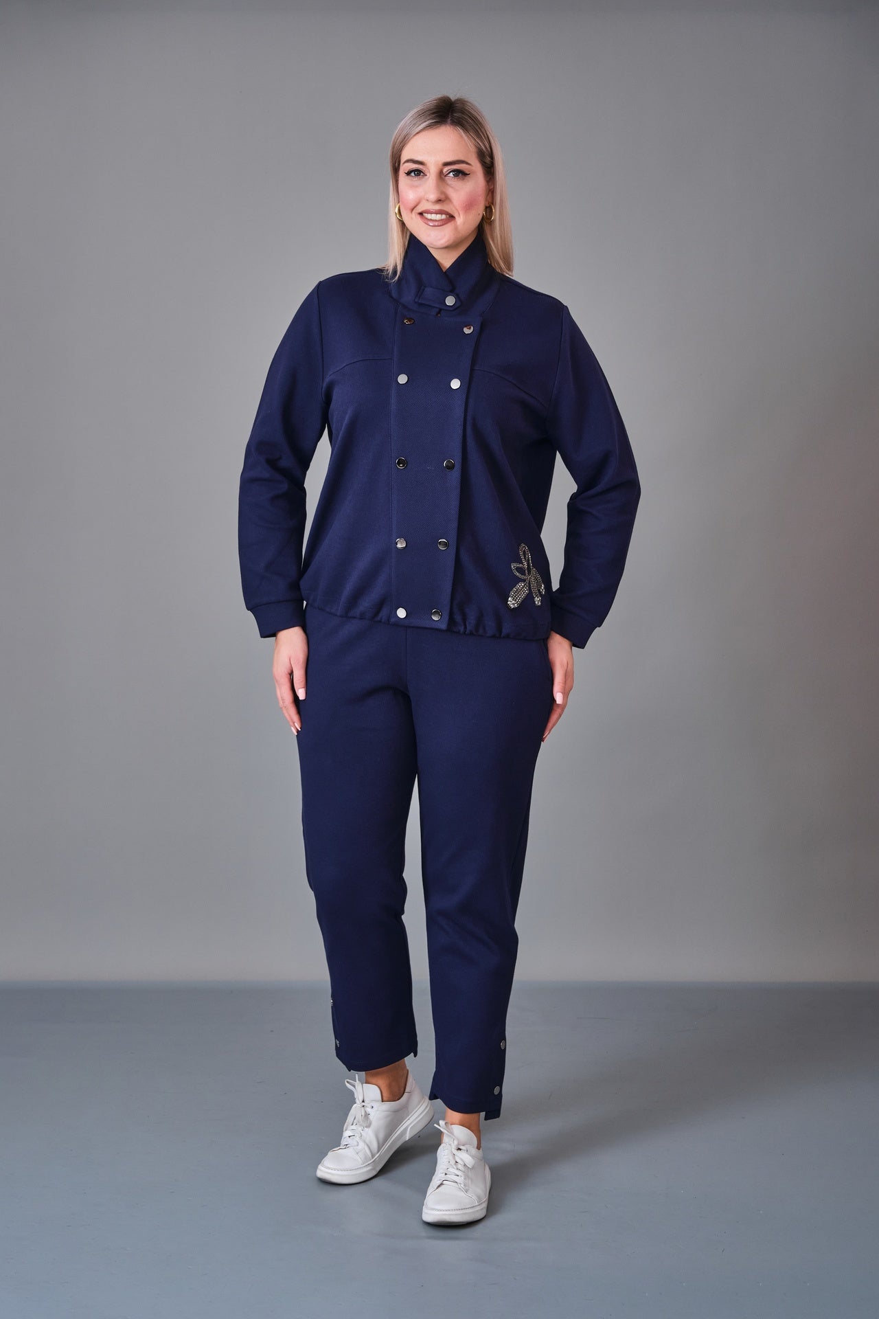 Xlife - Plus Size Trousers (XLF27K8413) - 8690200221675