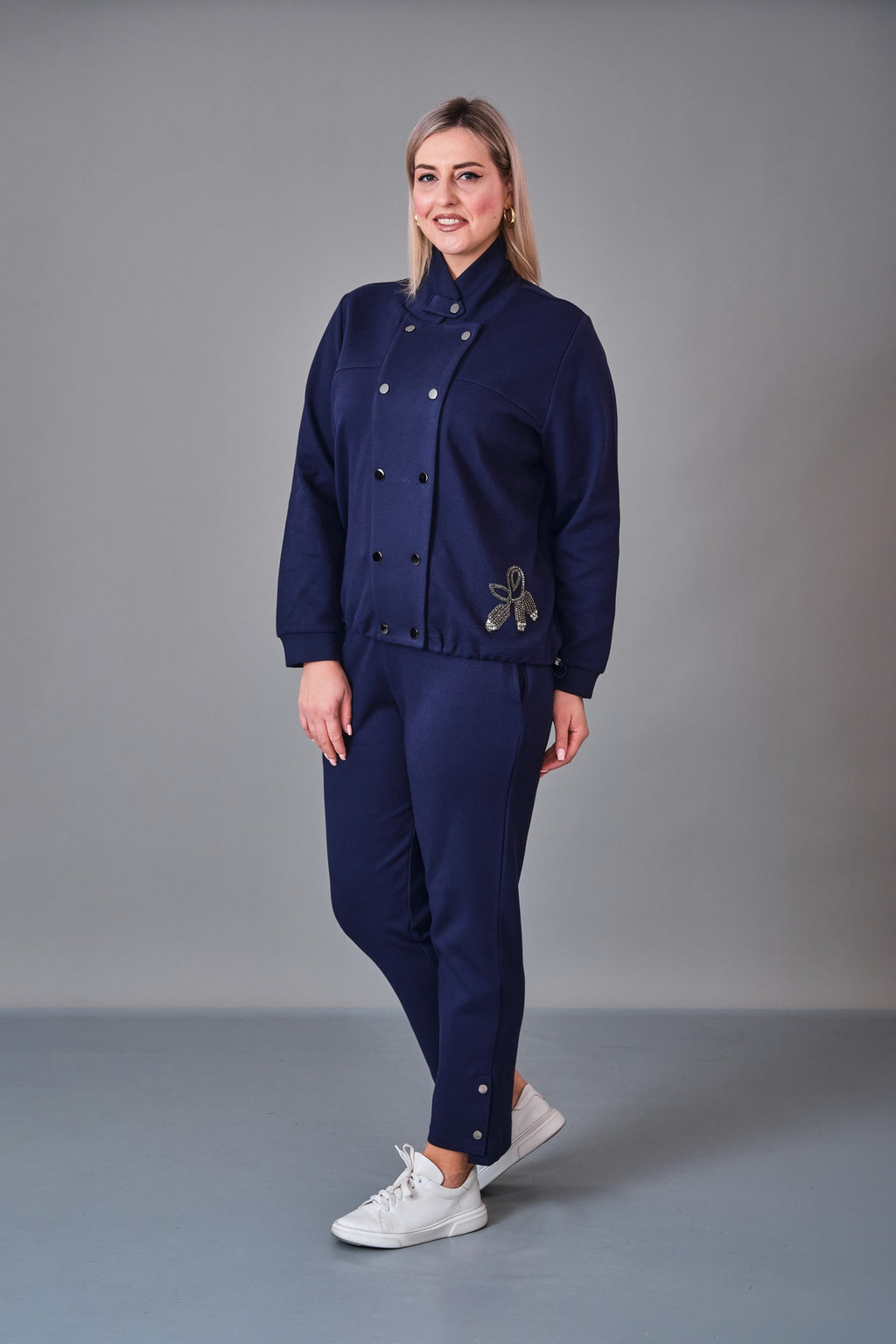 Xlife - Plus Size Trousers (XLF27K8413) - 8690200221675