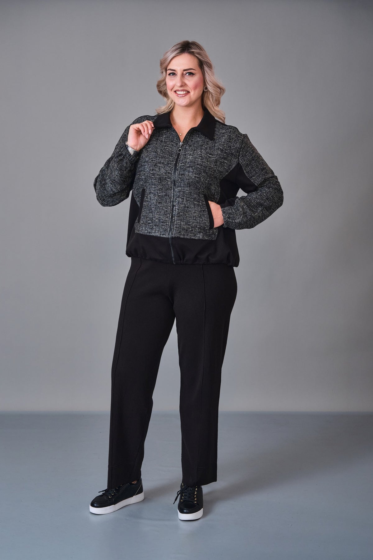 Xlife - Plus Size Jacket (XLF27K8832) - 8690200221682
