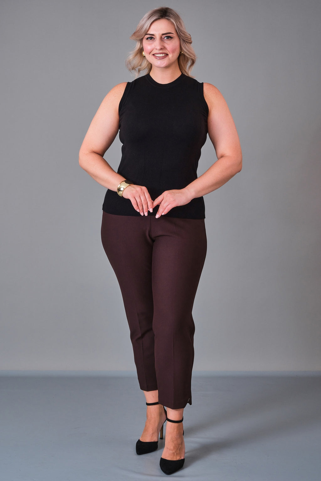 Dayi - Plus Size Knitwear (BDY27K21184) - 8690200222047