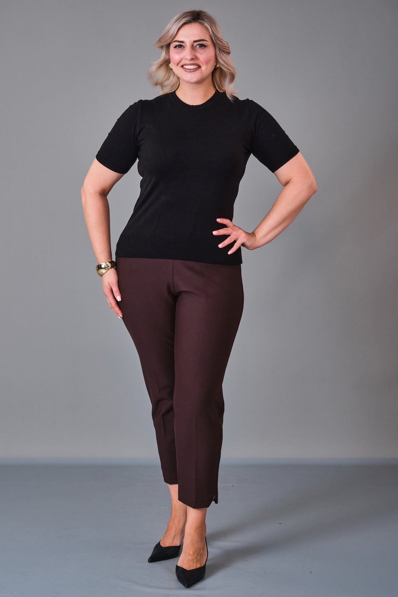 Dayi - Plus Size Knitwear (BDY27K21186) - 8690200222085