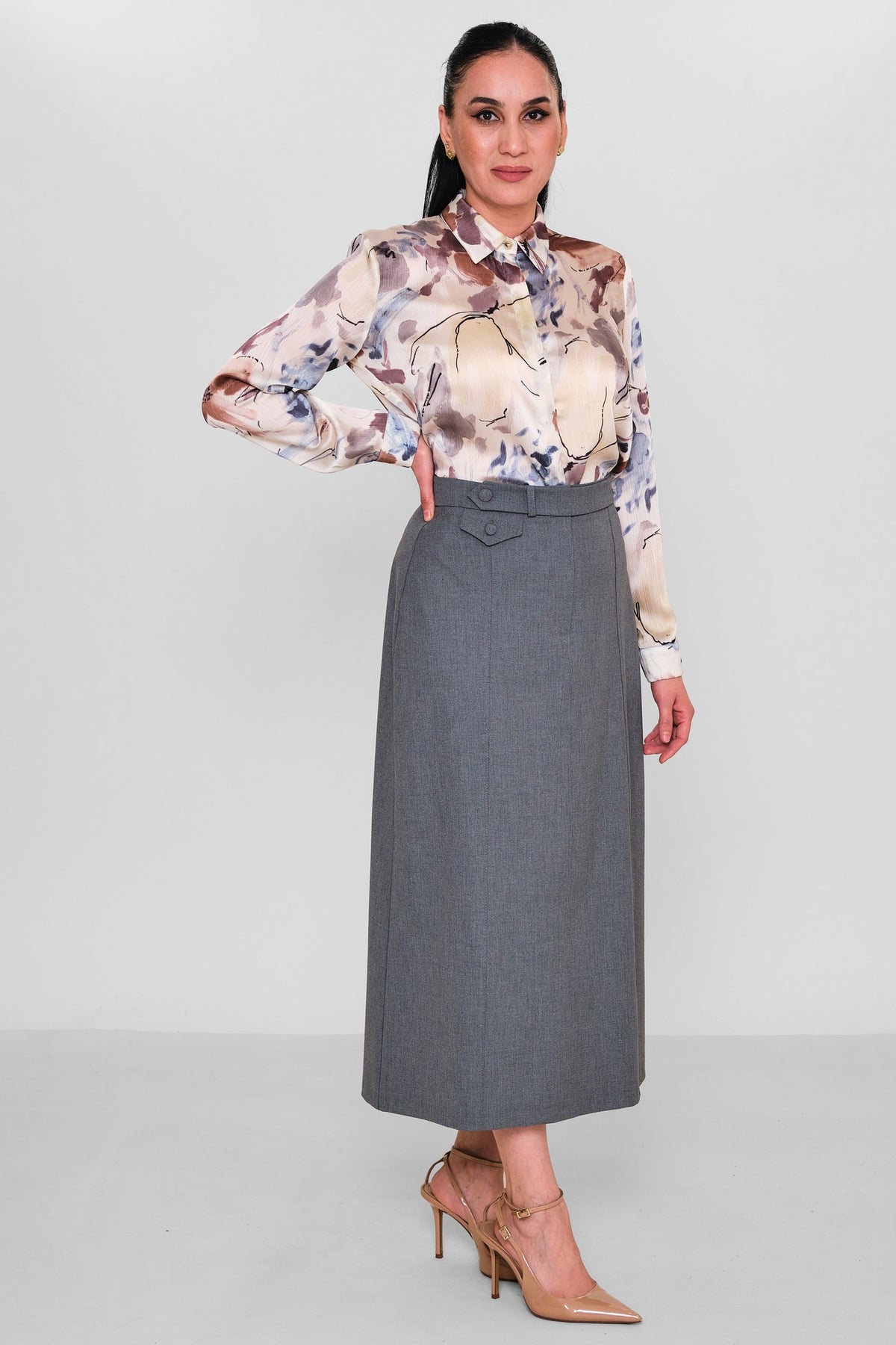 Dayi - Regular Size Skirt (BDY27K31538) - 8690200222160