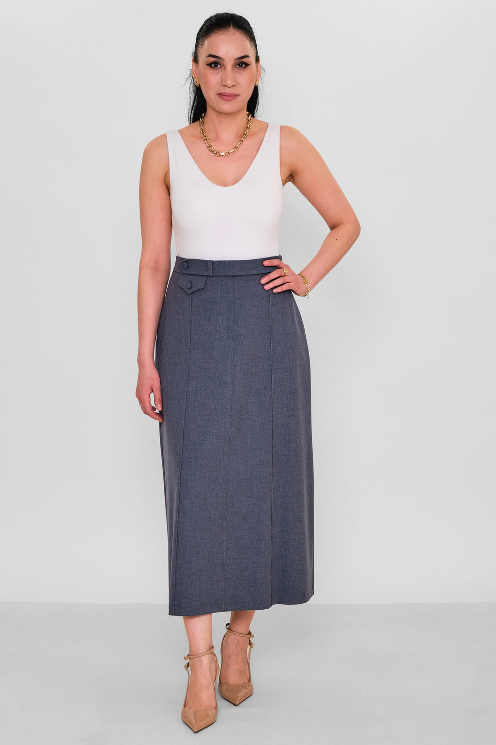 Dayi - Regular Size Skirt (BDY27K31538) - 8690200222177