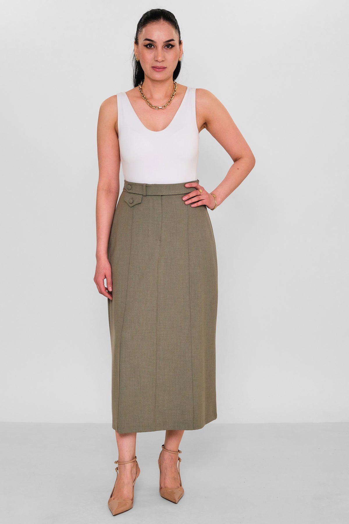 Dayi - Regular Size Skirt (BDY27K31538) - 8690200222184