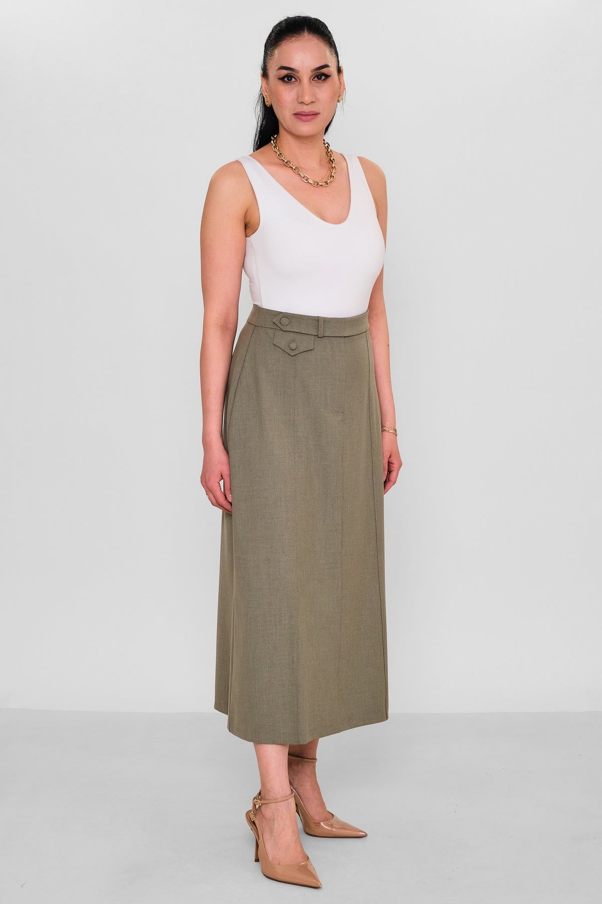 Dayi - Regular Size Skirt (BDY27K31538) - 8690200222184