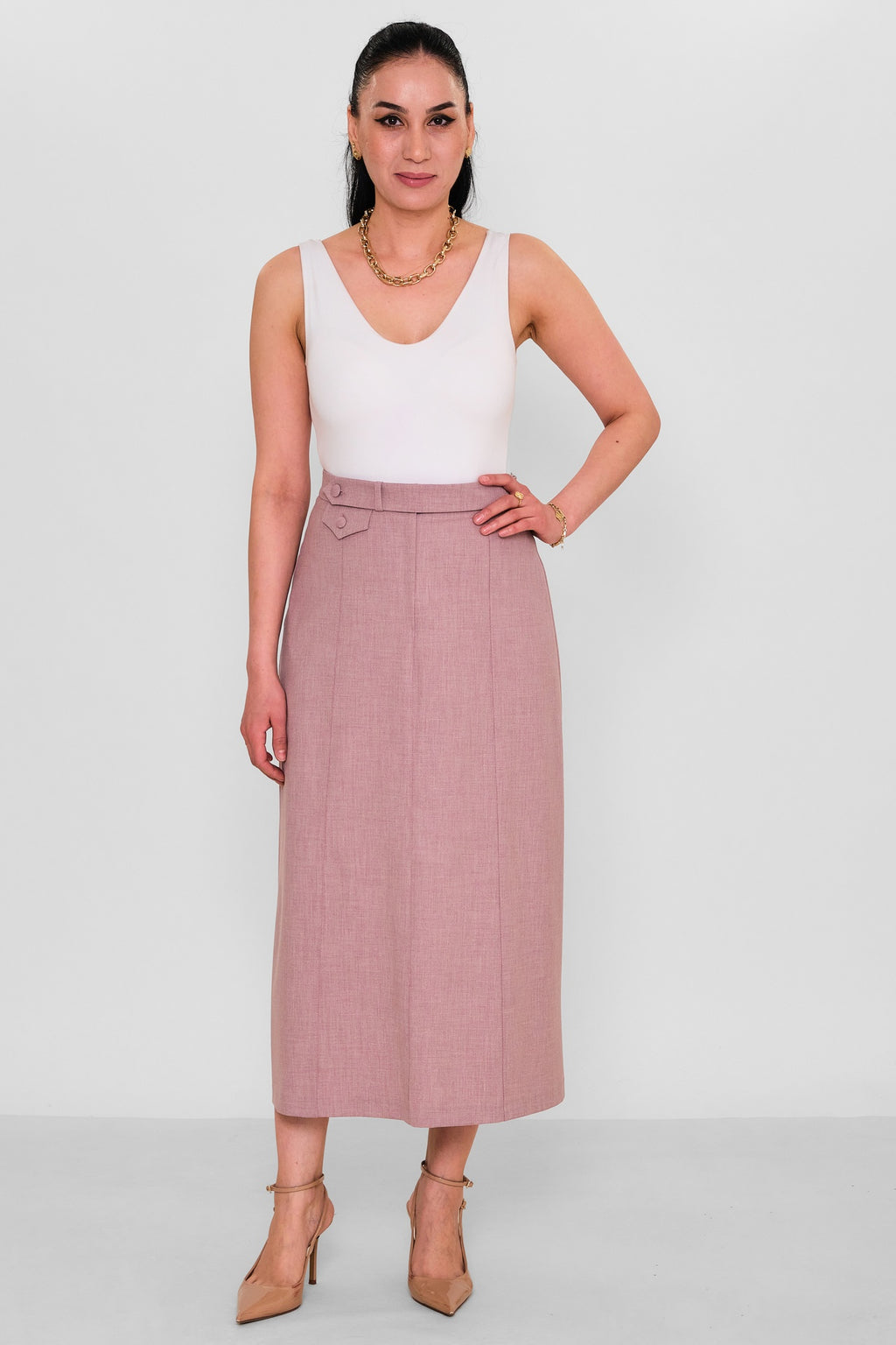 Dayi - Regular Size Skirt (BDY27K31538) - 8690200222191