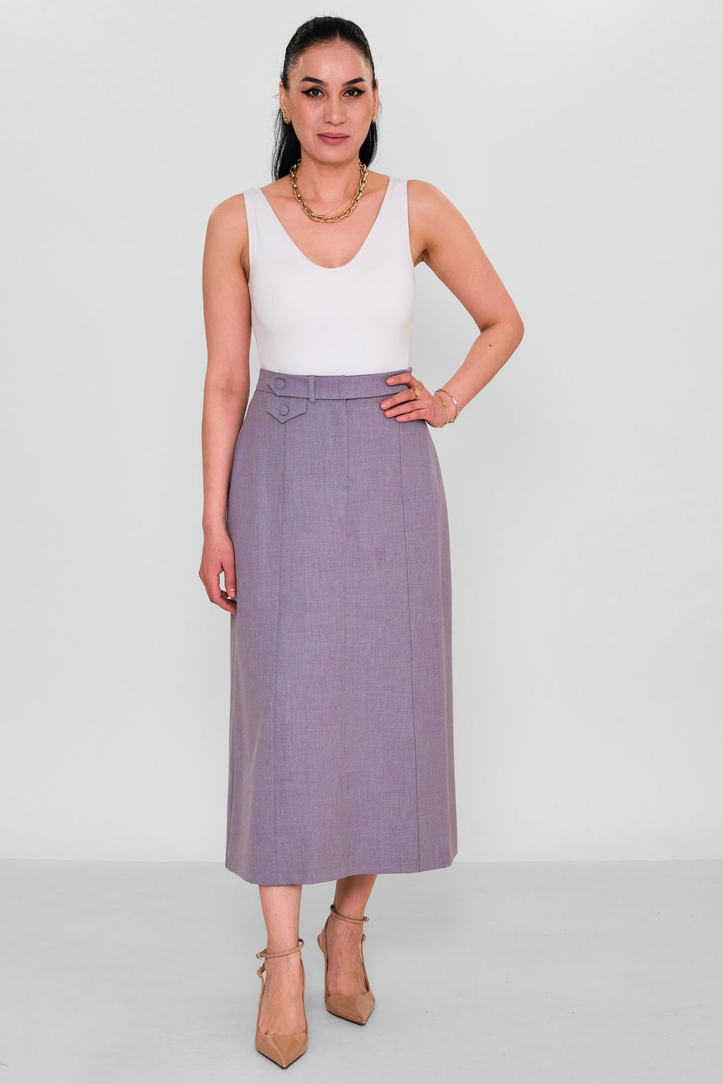 Dayi - Regular Size Skirt (BDY27K31538) - 8690200222207