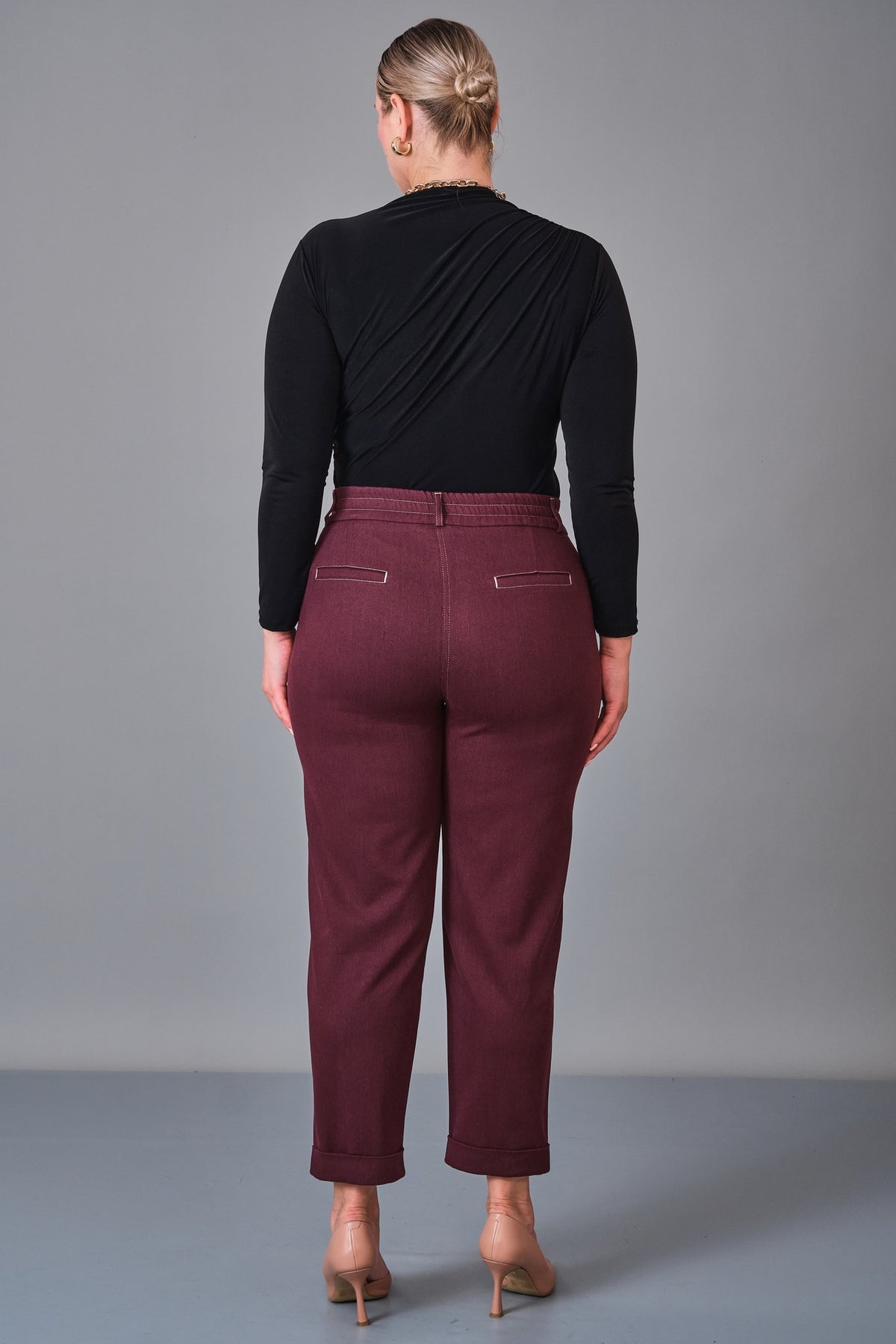 Elitline - Plus Size Trousers (ELT27K1-60-4121)