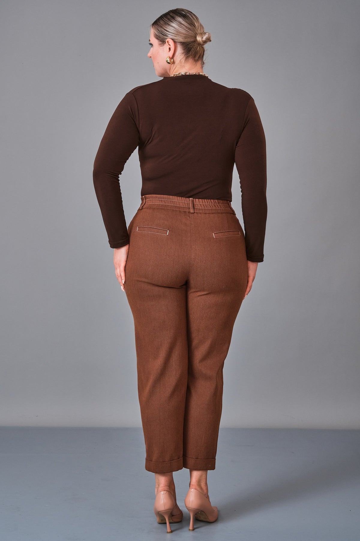 Elitline - Plus Size Trousers (ELT27K1-60-4121)