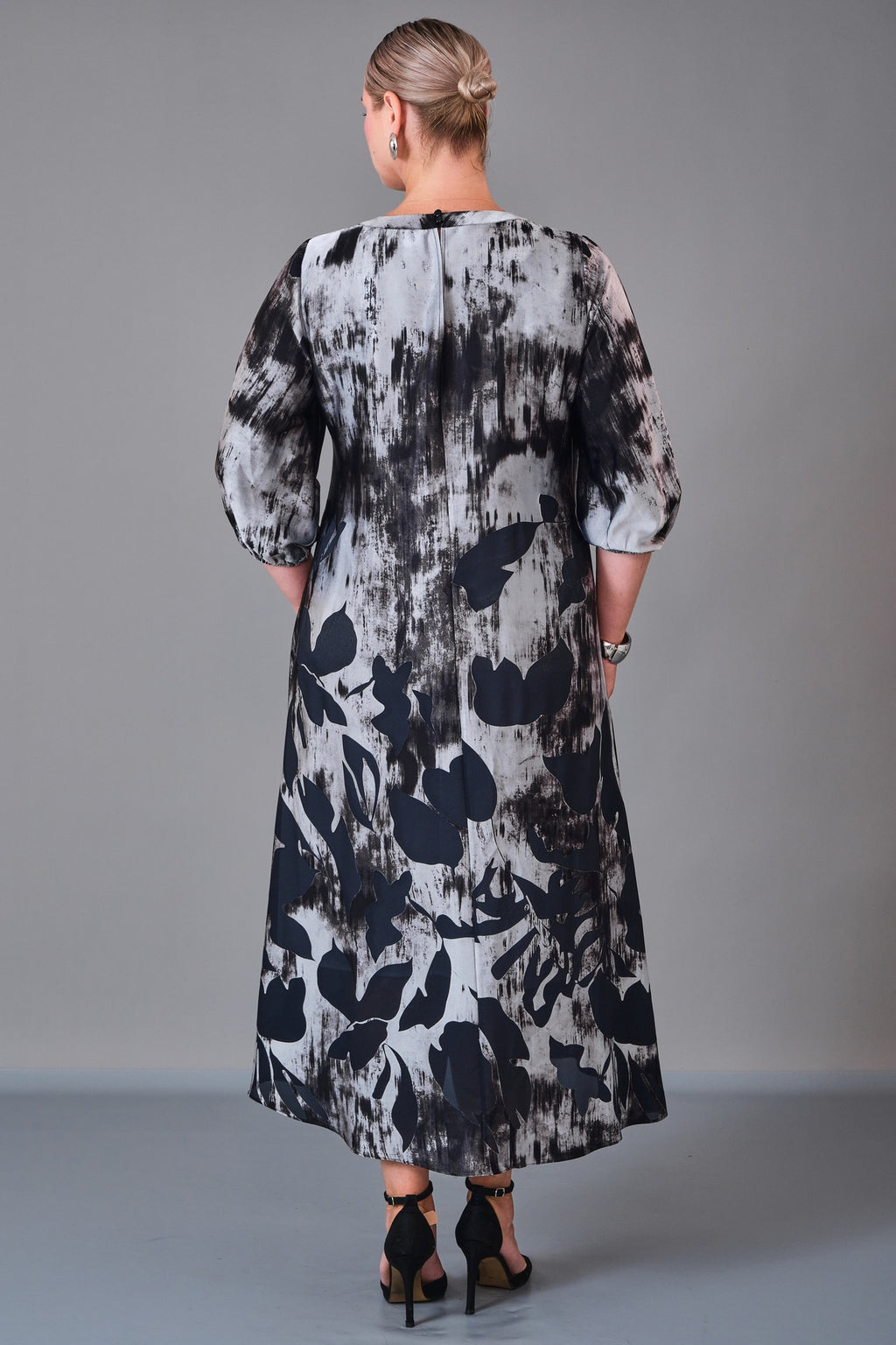 Chiffon Line - Plus Size Dress (CFL27K3502)