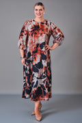 Chiffon Line - Plus Size Dress (CFL27K3502)