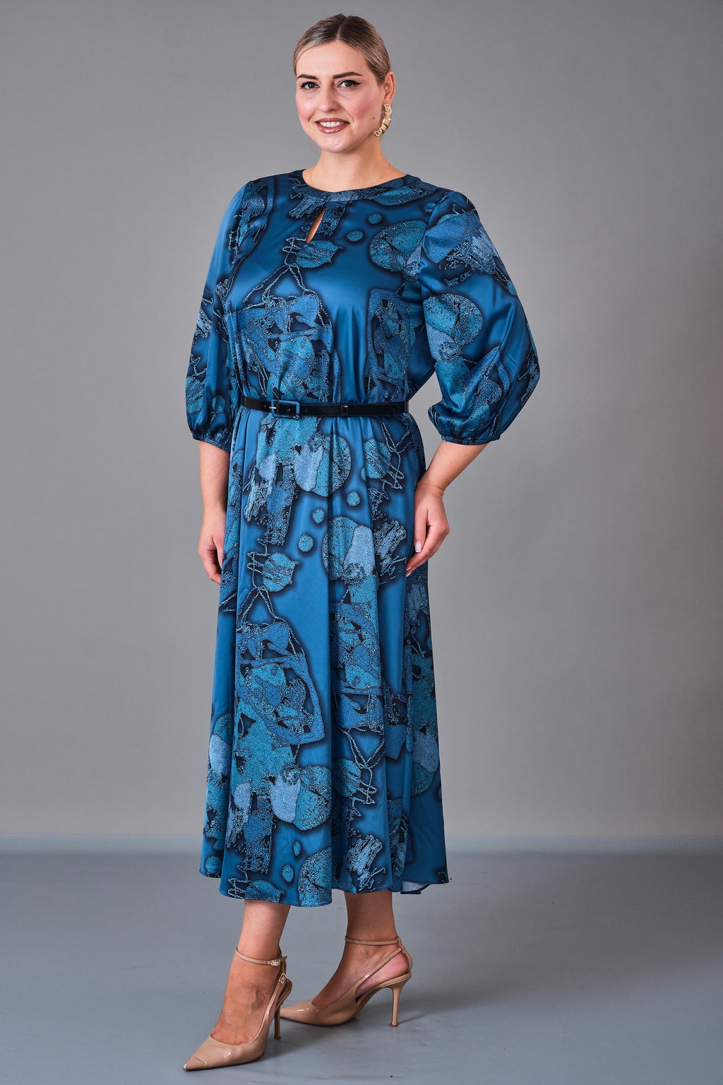 Chiffon Line - Plus Size Dress (CFL27K3513)