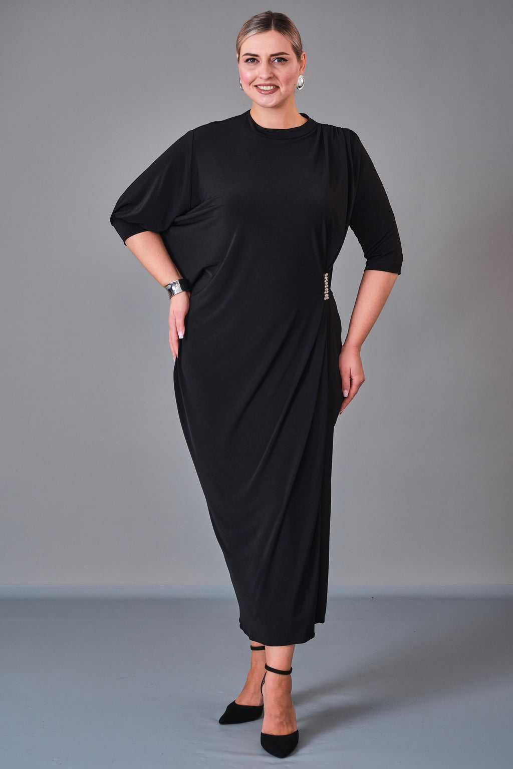 Chiffon Line - Plus Size Dress (CFL27K3506)