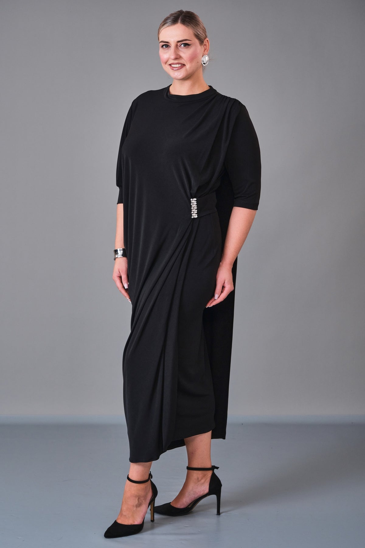 Chiffon Line - Plus Size Dress (CFL27K3506)