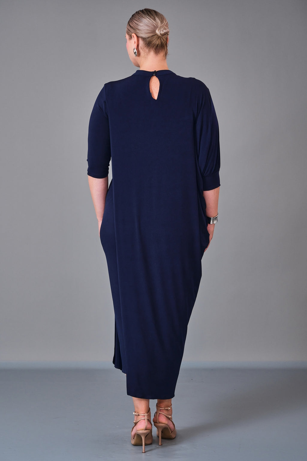 Chiffon Line - Plus Size Dress (CFL27K3506) - 8690200222597