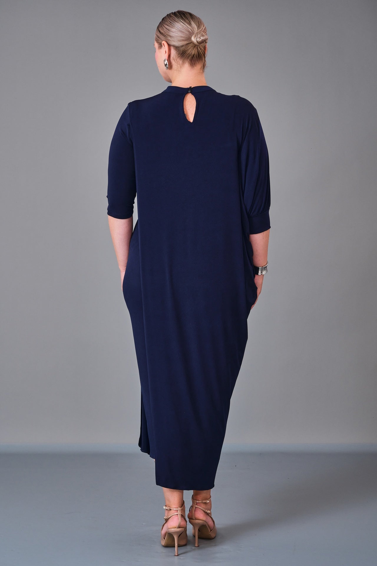 Chiffon Line - Plus Size Dress (CFL27K3506) - 8690200222597