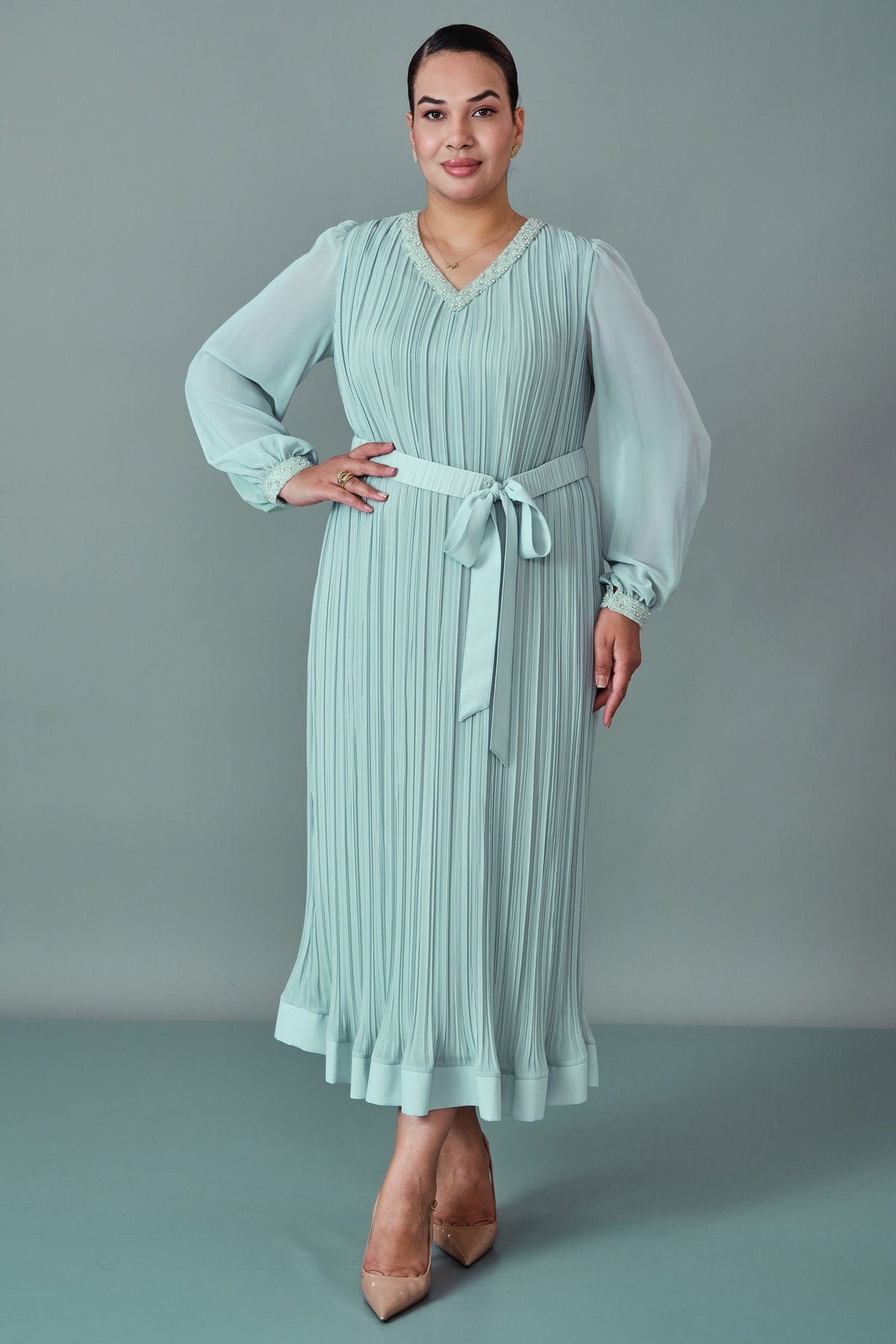 Quizas - Plus Size Dress (QUZ27K1551)