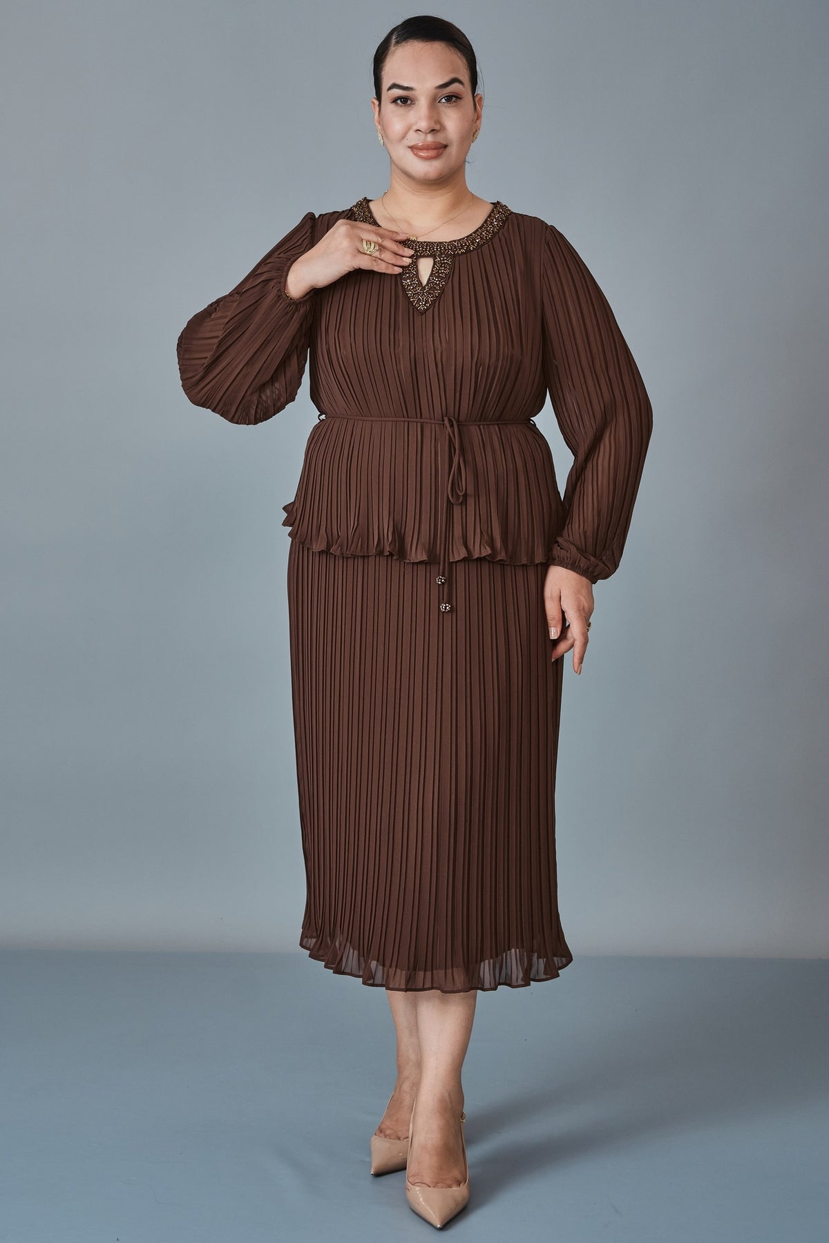 Quizas - Plus Size Dress (QUZ27K1558)