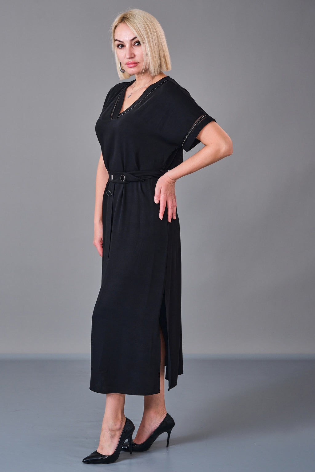 Revaro - Regular Size Dress (REV27KS-8987) - 8690200222894