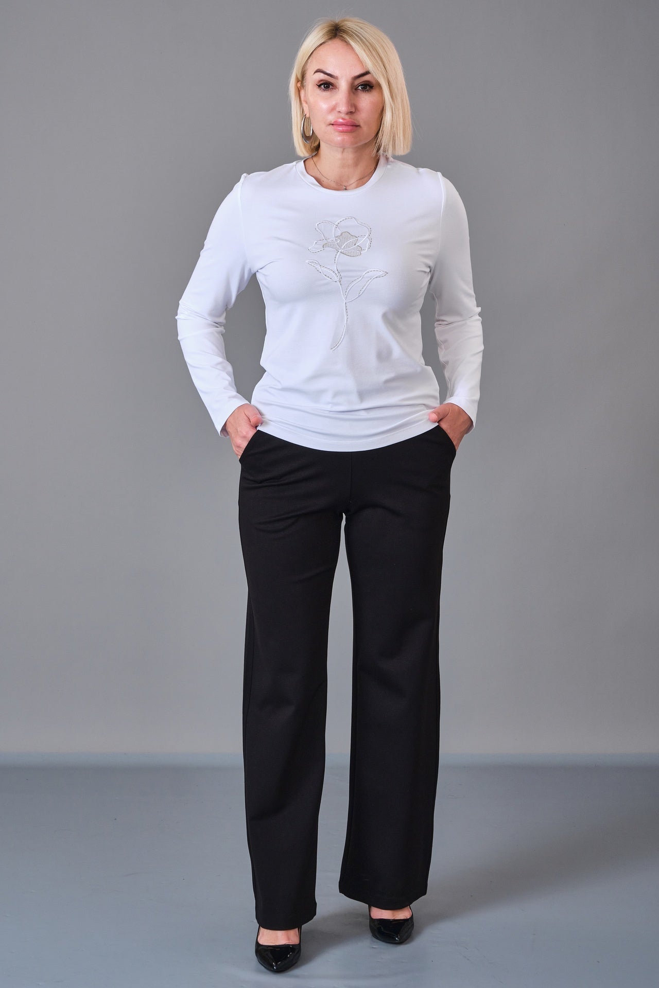 Revaro - Regular Size Blouse (REV27KB-2675) - 8690200223136