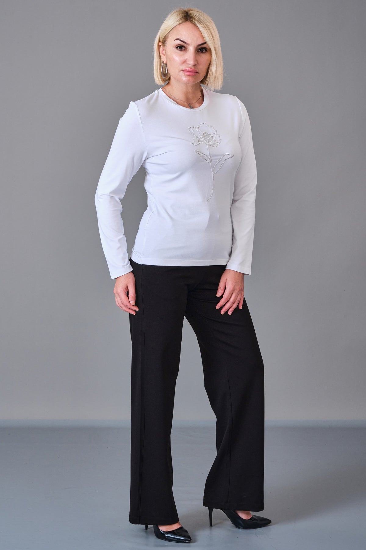 Revaro - Regular Size Blouse (REV27KB-2675) - 8690200223136